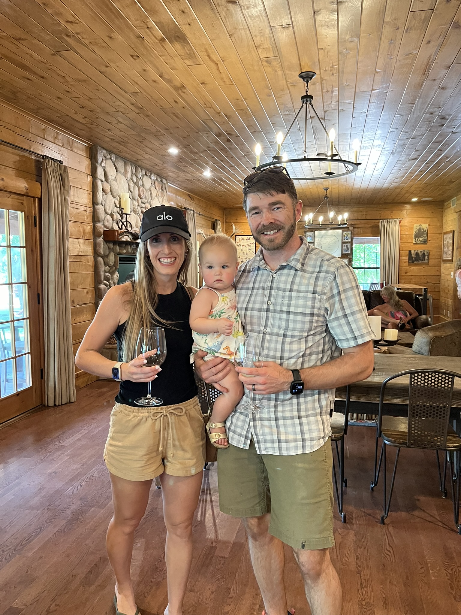 David, Nadine, and Willa — your hosts at Oak Creek Retreat